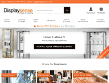 Tablet Screenshot of displaysense.com